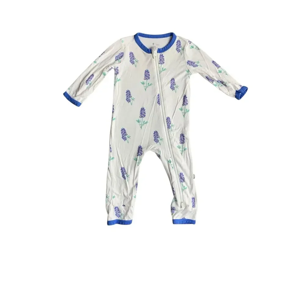 Kyte Baby Bluebonnet Bamboo Romper